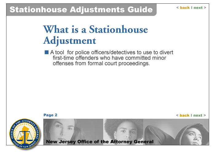Stationhouse Adjustments Guide