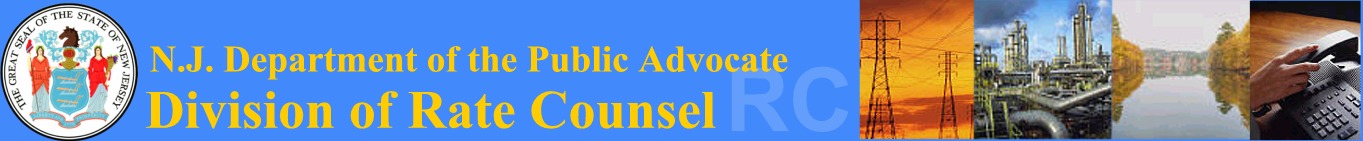 State Of New Jersey Division of Ratepayer Advocate
