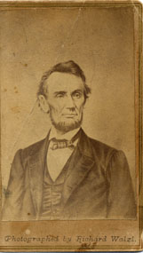 Abraham Lincoln, Commander in Chief, Photographer: Richard Walzl, Remarks: Accession #1993.083; half-tone
