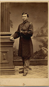 Captain Charles D. Lippincott, 12th NJ Volunteers, Photographer: Cremer and Dillon, Philadelphia, PA