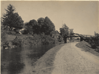 "Canal at Port Murray." [looking east]