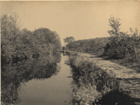 "Canal near Waterloo."