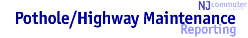 pothole/highway maintenance reporting graphic