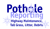 Pothole Reporting graphic