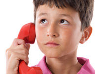 Photo of Boy calling 9-1-1