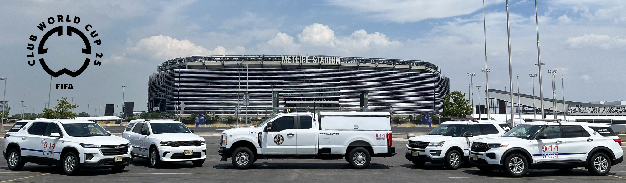 9-1-1 Vehicles at Metlife Stadium