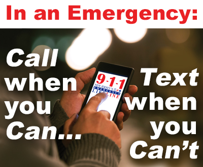 Text to 9-1-1 logo