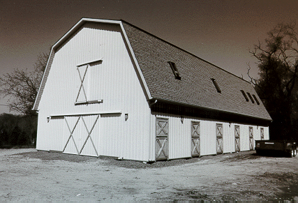 Livestock Barn with Storage