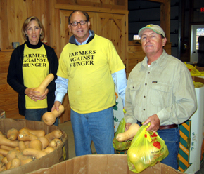 Photo of Judy Grignon, Secretary Fisher and Bill Griffin