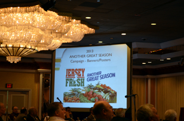 Photo of Jersey Fresh campaign premier at the Agricultural Convention