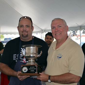 Photo of Chef Gregg and Assistant Secretary of Agriculture Murray