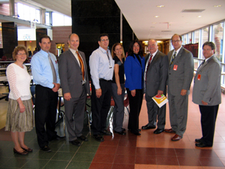 Photo of Hunterdon Central Regional HS roundtable group