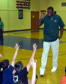 Photo of Marcus Henry at Old Turnpike School