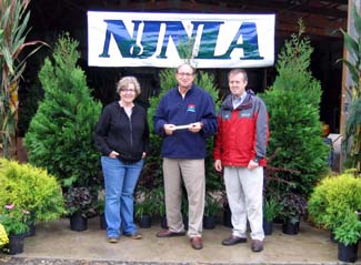 Photo of Suzanne VanSciver, Secretary Fisher and Bob Zentner