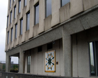 Photo of Health and Agriculture Building barn quilt