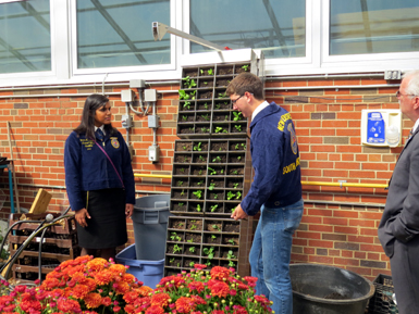 Photo of South Hunterdon Regional High School's Edible Wall