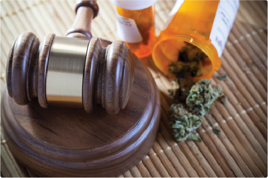 Gavel and Cannabis : PHOTO