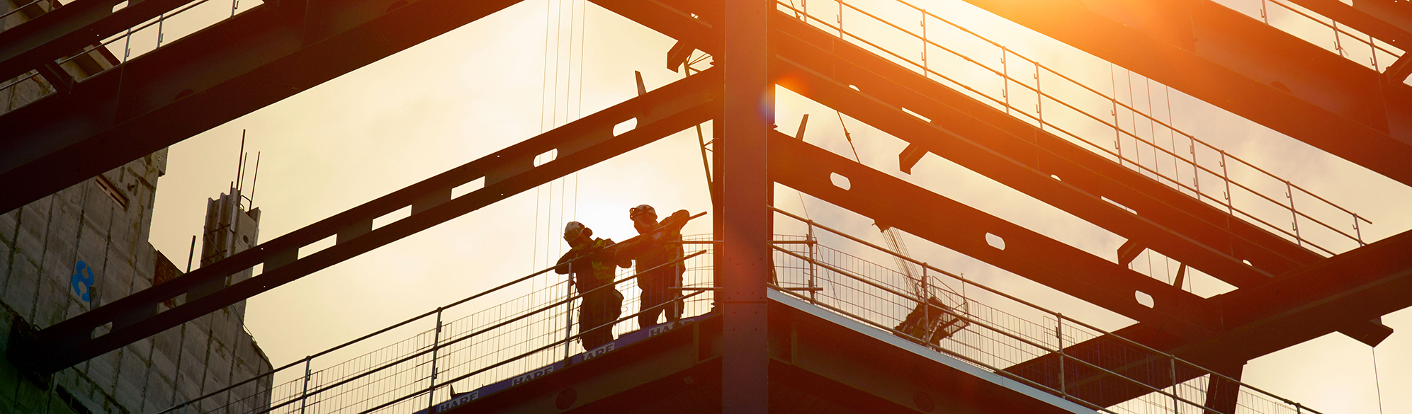 image: workers standing