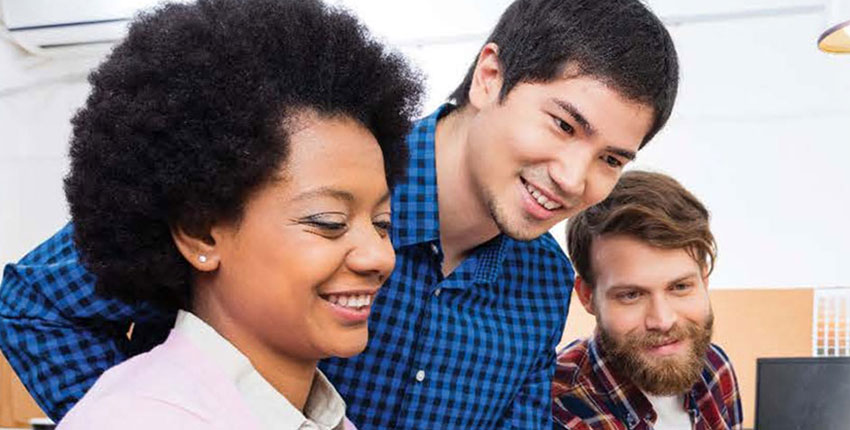photo of diverse group