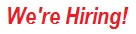 We're Hiring!