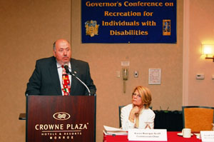 Commissioner Joseph V. Doria, NJ Dept. of Community Affairs; Commission Chair - Karen Bourque-Sco