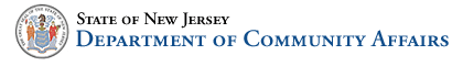 State of New Jersey - Department of Community Affairs