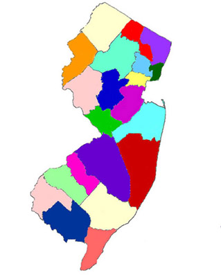 Map of New Jersey