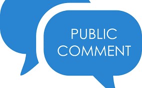 image of public comment speech bubble