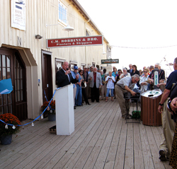 Discovery Bayshore Bivalve Ribbon Cutting 2011