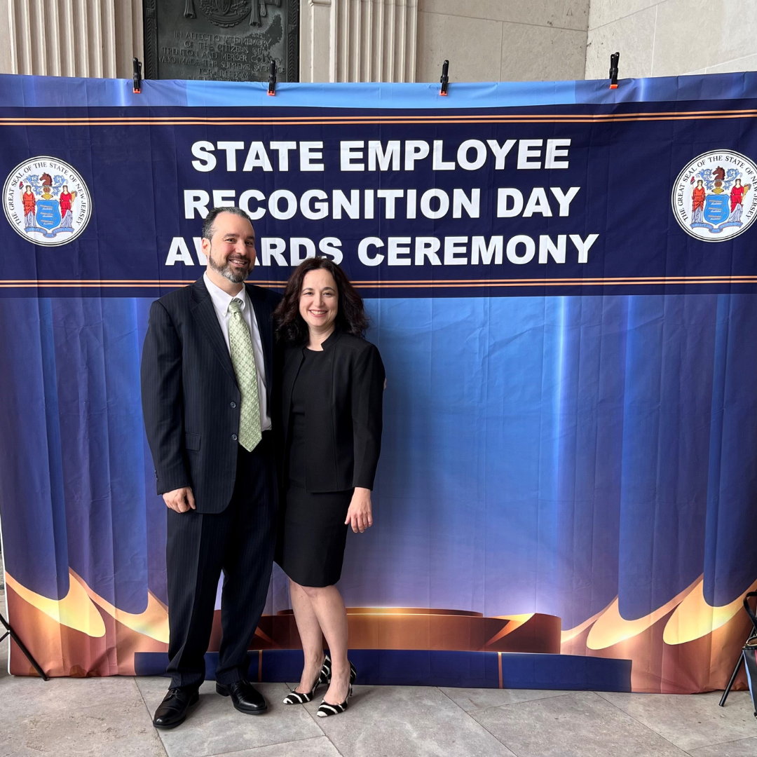 Public Defender Jennifer Sellitti pictured with Assistant Deputy Public Defender Frank McCarthy.