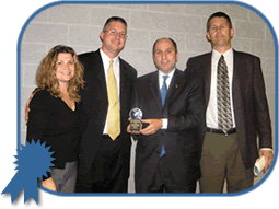 photo of Mannigton Mills representatives