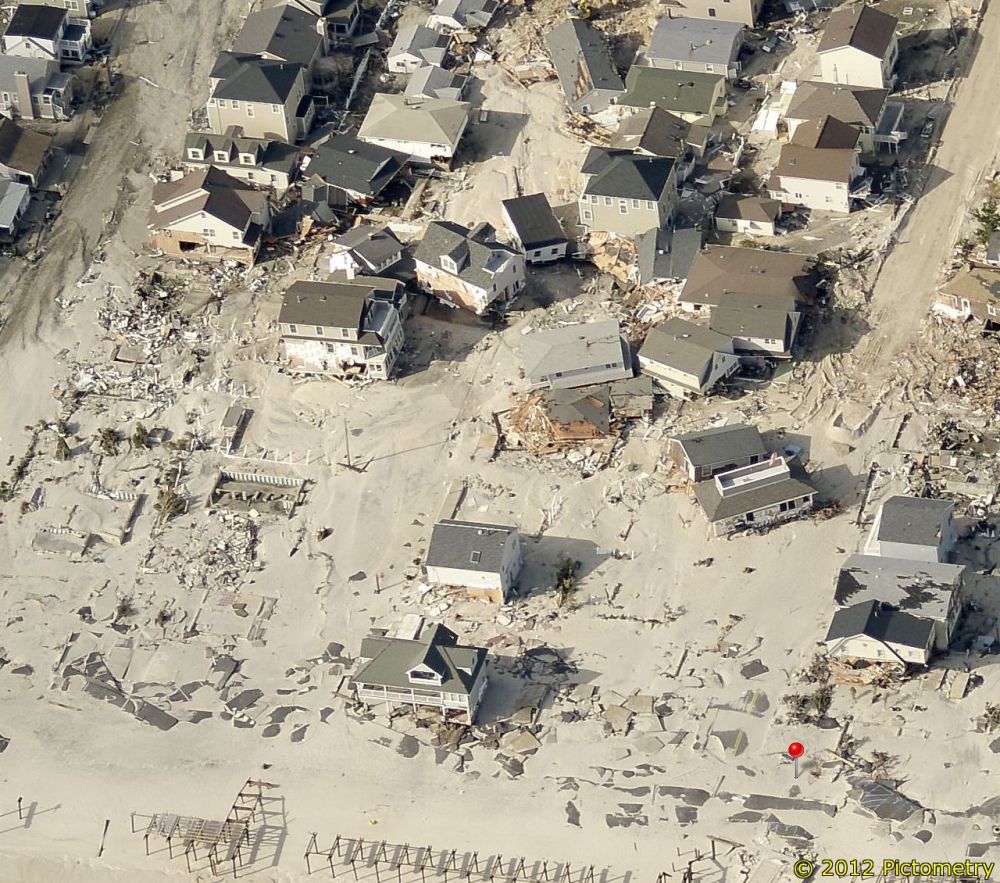 hurricane Sandy damage