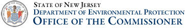 State of New Jersey Department of Environmental Protection-Office of the Commissioner