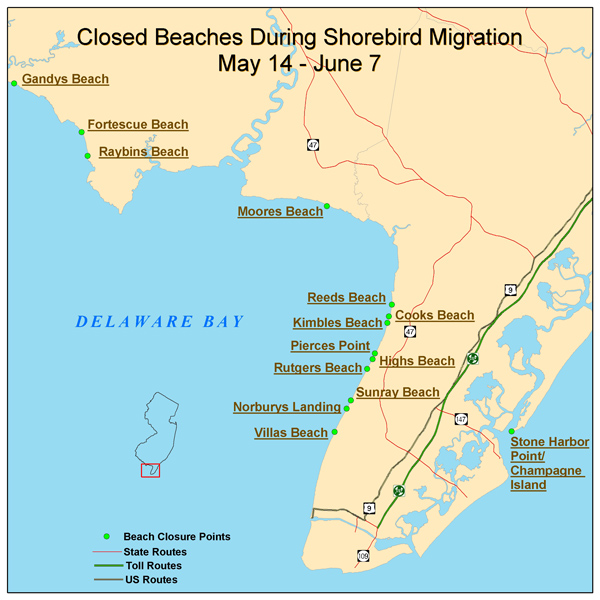 Delaware Bay map