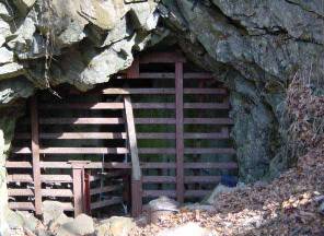 Hibernia Mine entrance