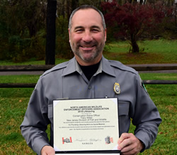 CPO Stites with award