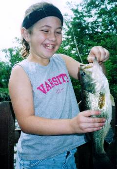 Girl with bass