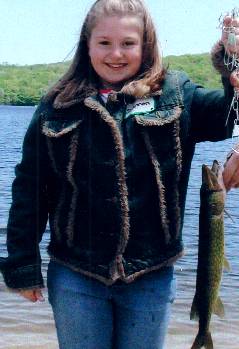 Girl with pickerel