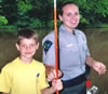 Officer with youngster