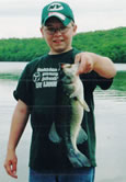 Youngster with bass