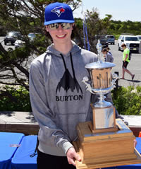 Tournament winner Kyle Brendel with Governor's Cup