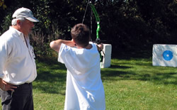 Archery at festival