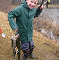 Mountain Farm Pond.Trout