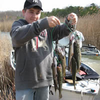 Oak Pond.Trout