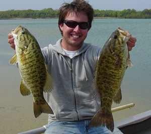 Two nice smallmouths