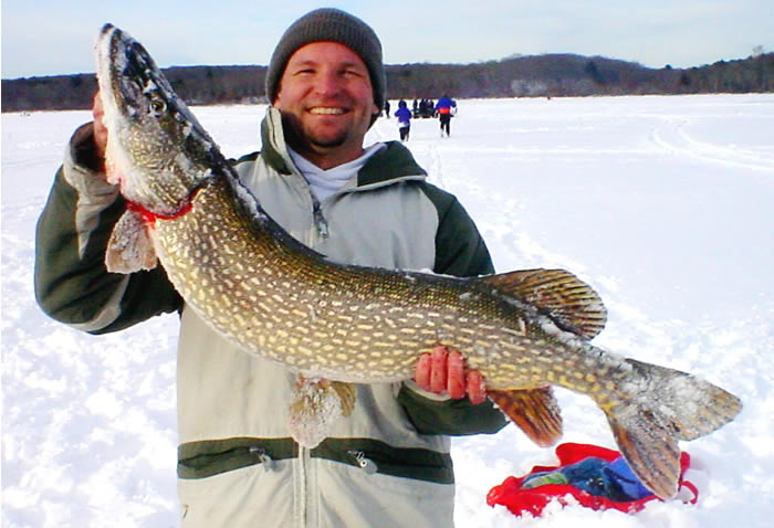 NJDEP Division of Fish & Wildlife - Ice Fishing Jersey Pike