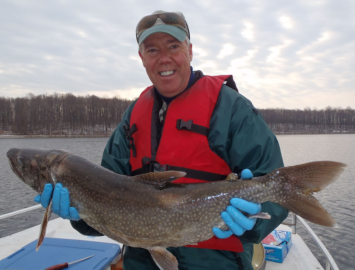 Merrill Creek Reservoir Fishing Map Njdep Division Of Fish & Wildlife - Merrill Creek Reservoir Lake Trout  Update