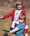 Kids trout fishing
