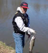 Successful angler