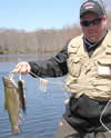 Successful angler